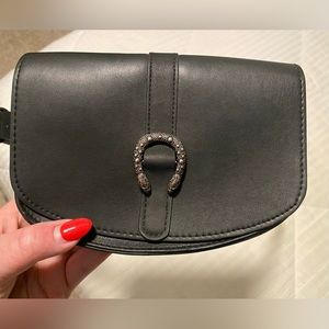 Dionysus Leather like Fanny pack or side bag